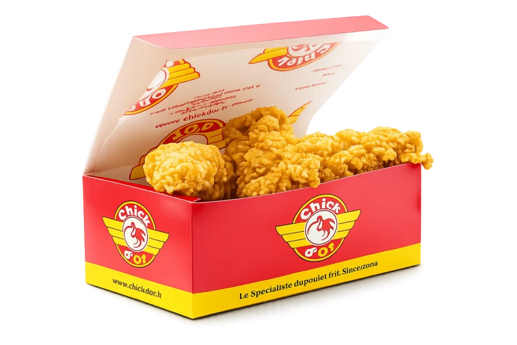 Chicken tenders croustillants Chick d’Or Dijon