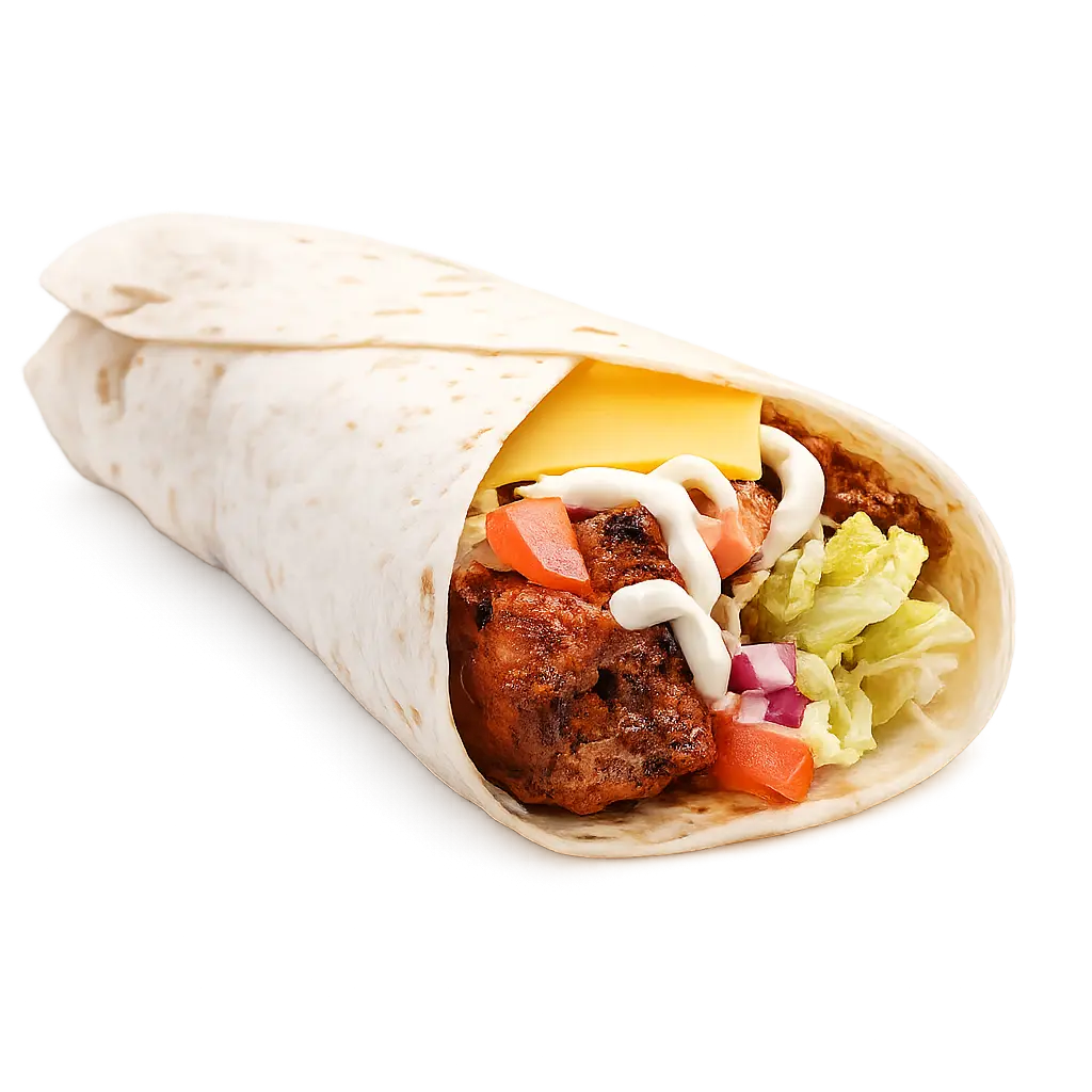 Wrap tikka Chick d’Or Dijon